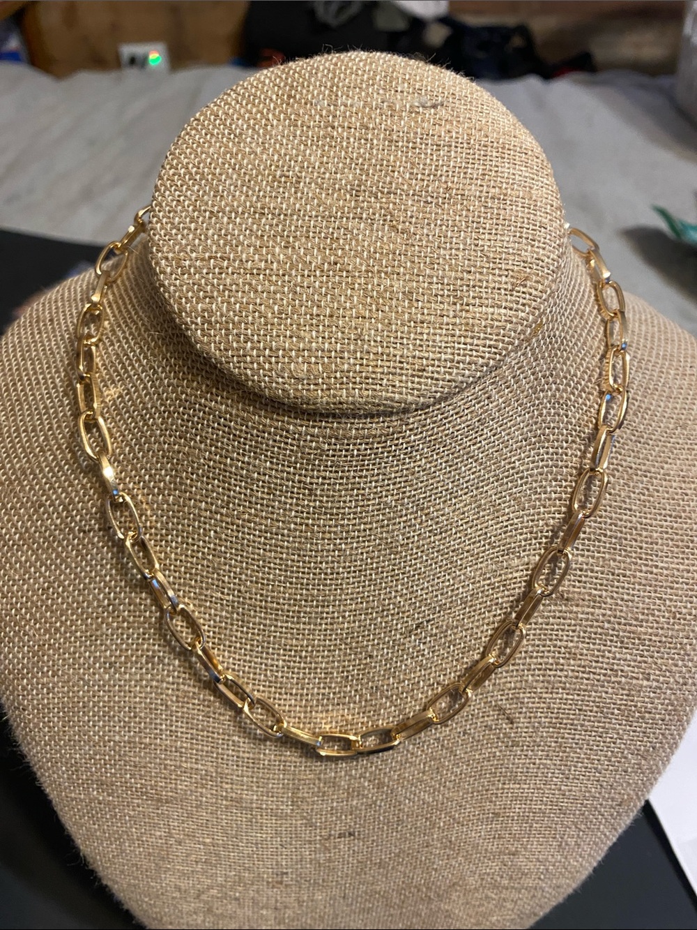 Gold Link Chain Necklace - Women Jewelry